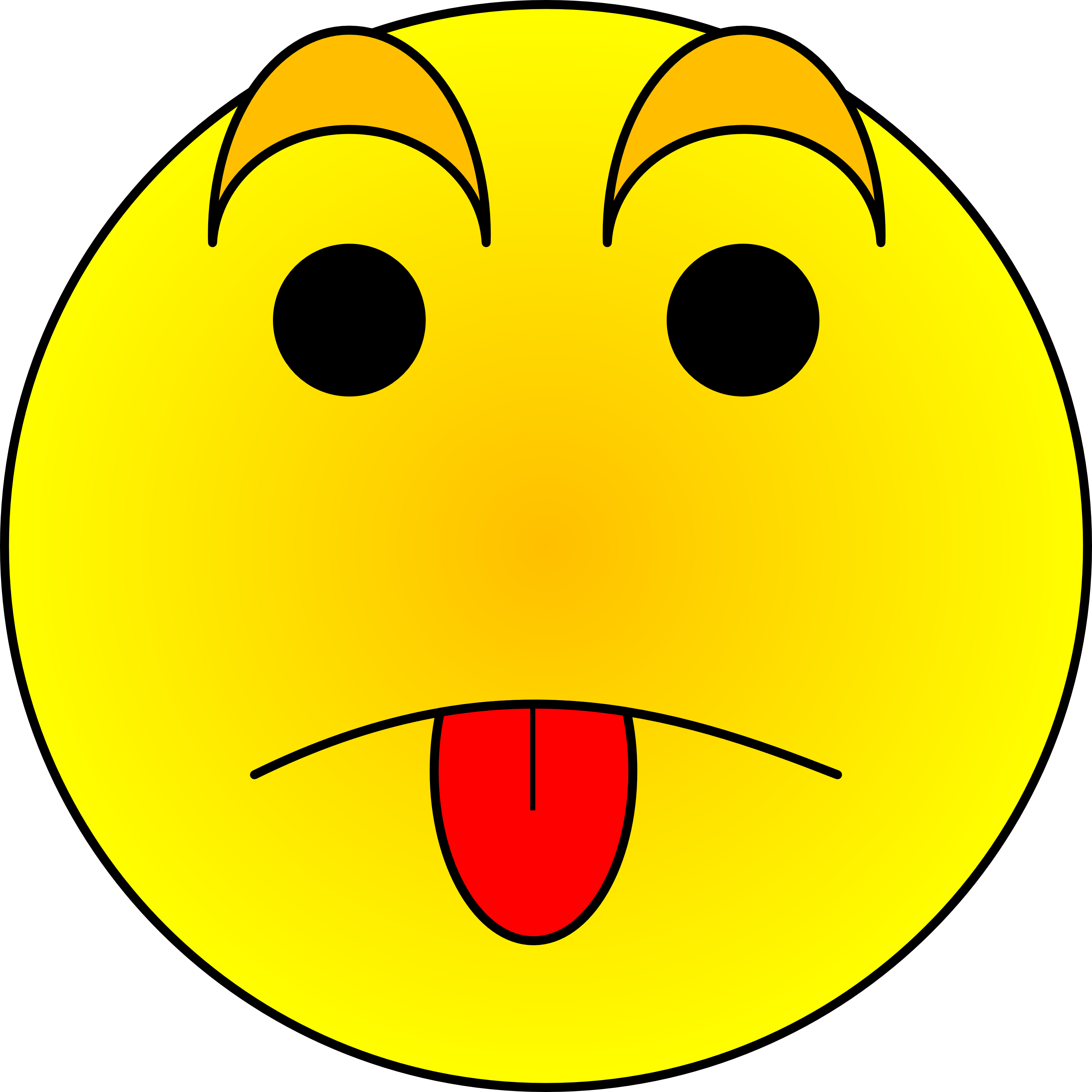 clipart smiley face with tongue out - photo #3