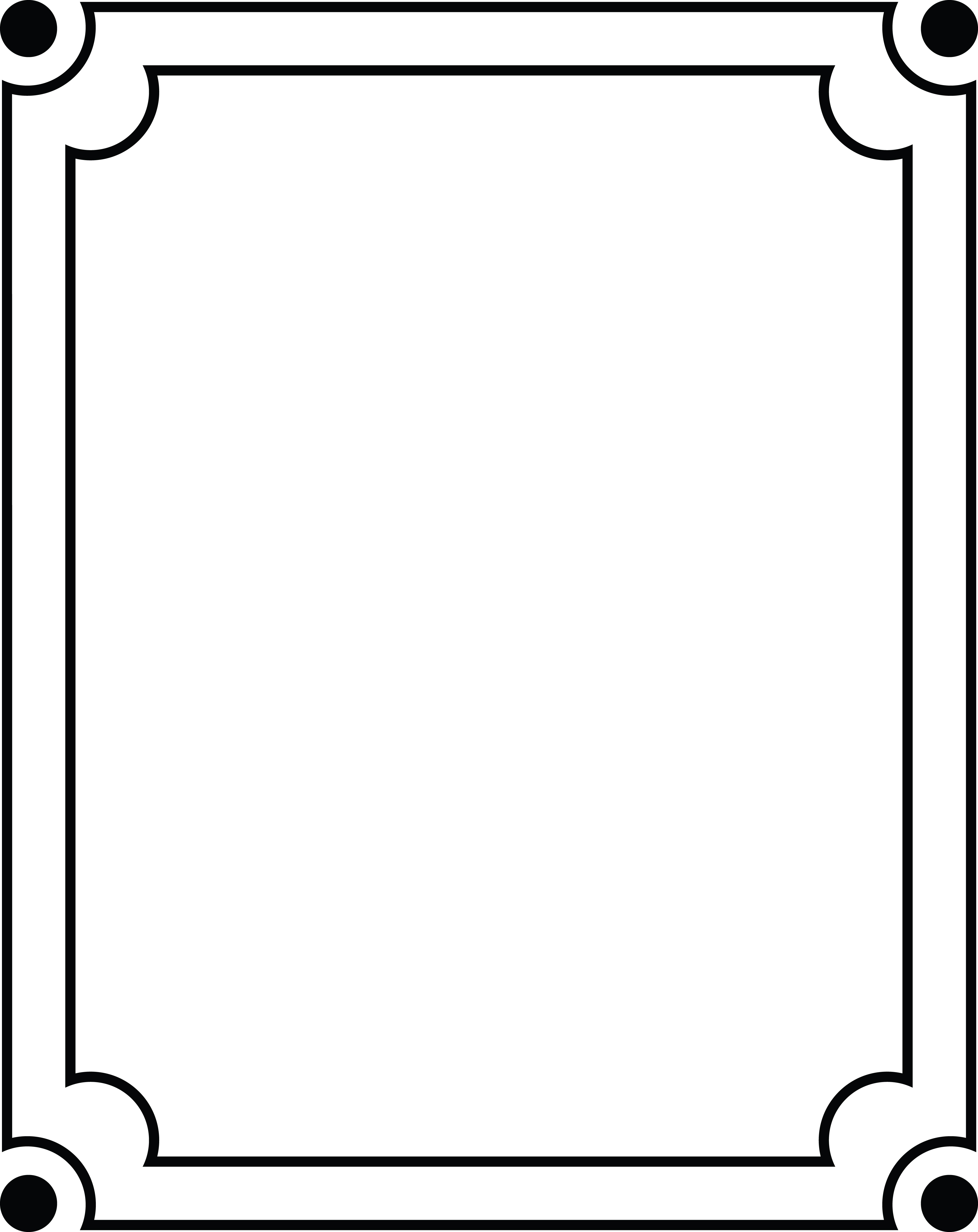 Black And White Frames Clipart - malaysiut