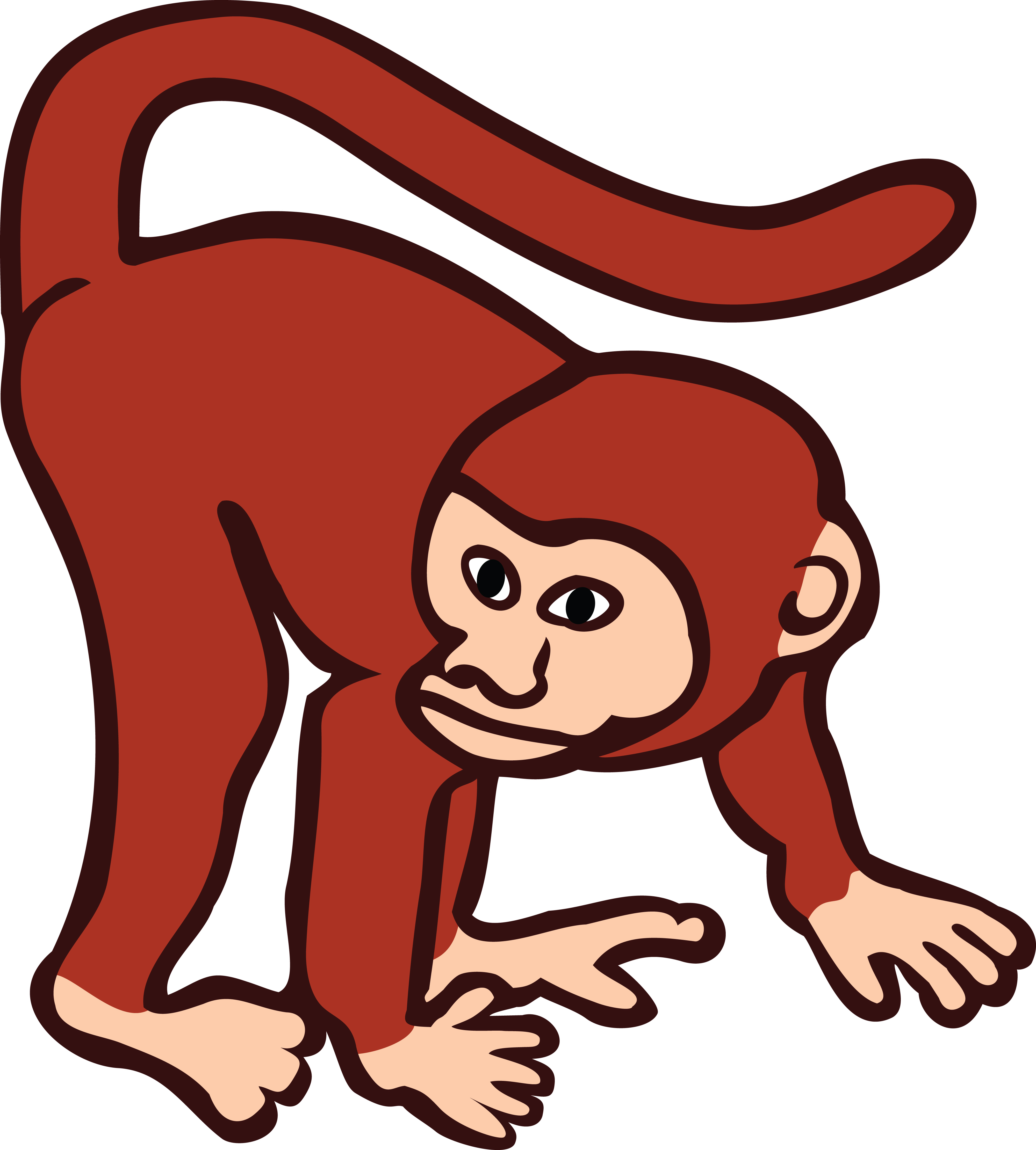 Free Clipart Of A monkey