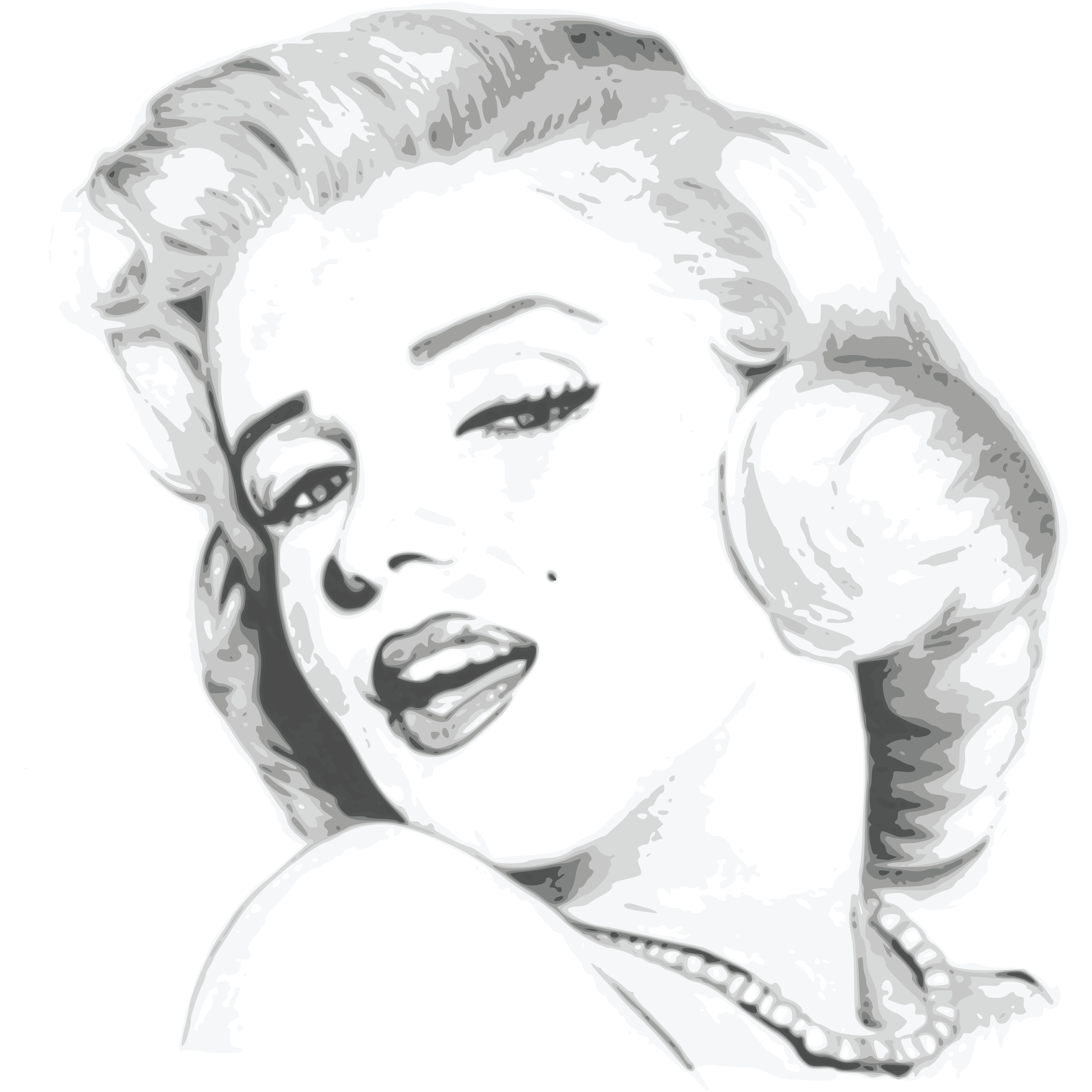 Free marilyn monroe vector download in ai, svg, eps and cdr. 
