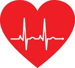 Free Clipart Of A Heart With An Ekg