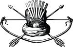 Free Clipart Of An Archer Hat