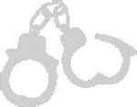 Free Clipart Of A Pair Of Handcuffs Binary Code