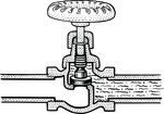 Free Clipart Of A Valve