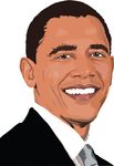 Free Clipart Of Obama