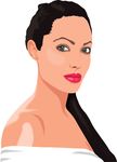 Free Clipart Of Angelina Jolie