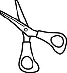 Free Clipart Of A Pair Of Scissors