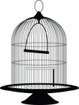 Free Clipart Of A Birdcage