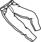Free Clipart Of A Pair Of Jeans