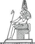 Free Clipart Of An Egyptian God