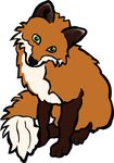 Free Clipart Of A Fox