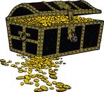 Free Clipart Of A Treasure Chest