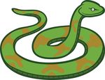 Free Clipart Of A Snake