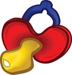 Free Clipart Of A Baby Pacifier