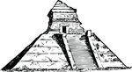 Free Clipart Of A Mexican Pyramid