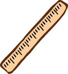 Free Clipart Of A Ruler