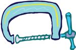 Free Clipart Of A G Clamp