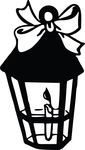 Free Clipart Of A Candle Lantern