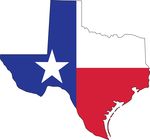 Free Clipart Of A Texas Flag Map