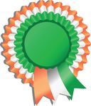 Free Clipart Of A St Paddys Day Irish Ribbon Award