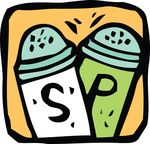 Free Clipart Of Salt And Pepper