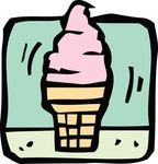 Free Clipart Of An Ice Cream Cone