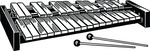Free Clipart Of A Xylophone