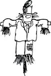 Free Clipart Of A Scarecrow
