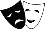Free Clipart Of Theater Masks