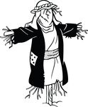 Free Clipart Of A Scarecrow