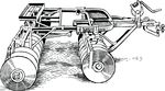 Free Clipart Of A Disk Harrow