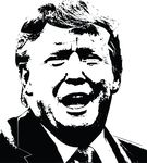 Free Clipart Of The President Of The United States Donald Trump