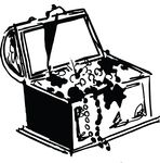 Free Clipart Of A Treasure Chest
