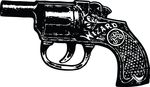 Free Clipart Of A Pistol