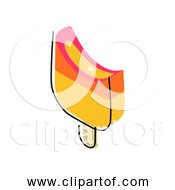 Free Clipart Of Yellow Ice Cream Bar Version 4 Of 5