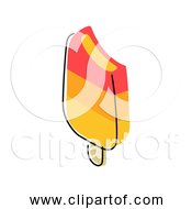 Free Clipart Of Yellow Ice Cream Bar Version 2 Of 5