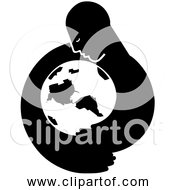 Free Clipart Of Mother Earth Black And White Edition