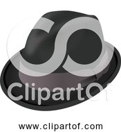 Free Clipart Of A Trilby Hat