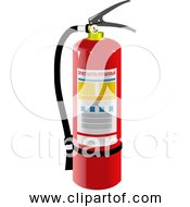 Free Clipart Of A Fire Extinguisher