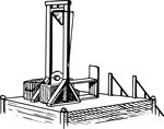 Free Clipart Of A Guillotine