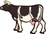 Free Clipart Of A Cow