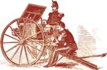 Free Clipart Of Soldiers Operating A Cannon