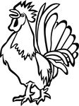 Free Clipart Of A Rooster