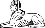 Free Clipart Of An Egyptian Sphinx