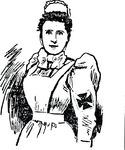 Free Clipart Of A Vintage Nurse