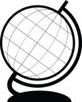 Free Clipart Of A Wire Desk Globe