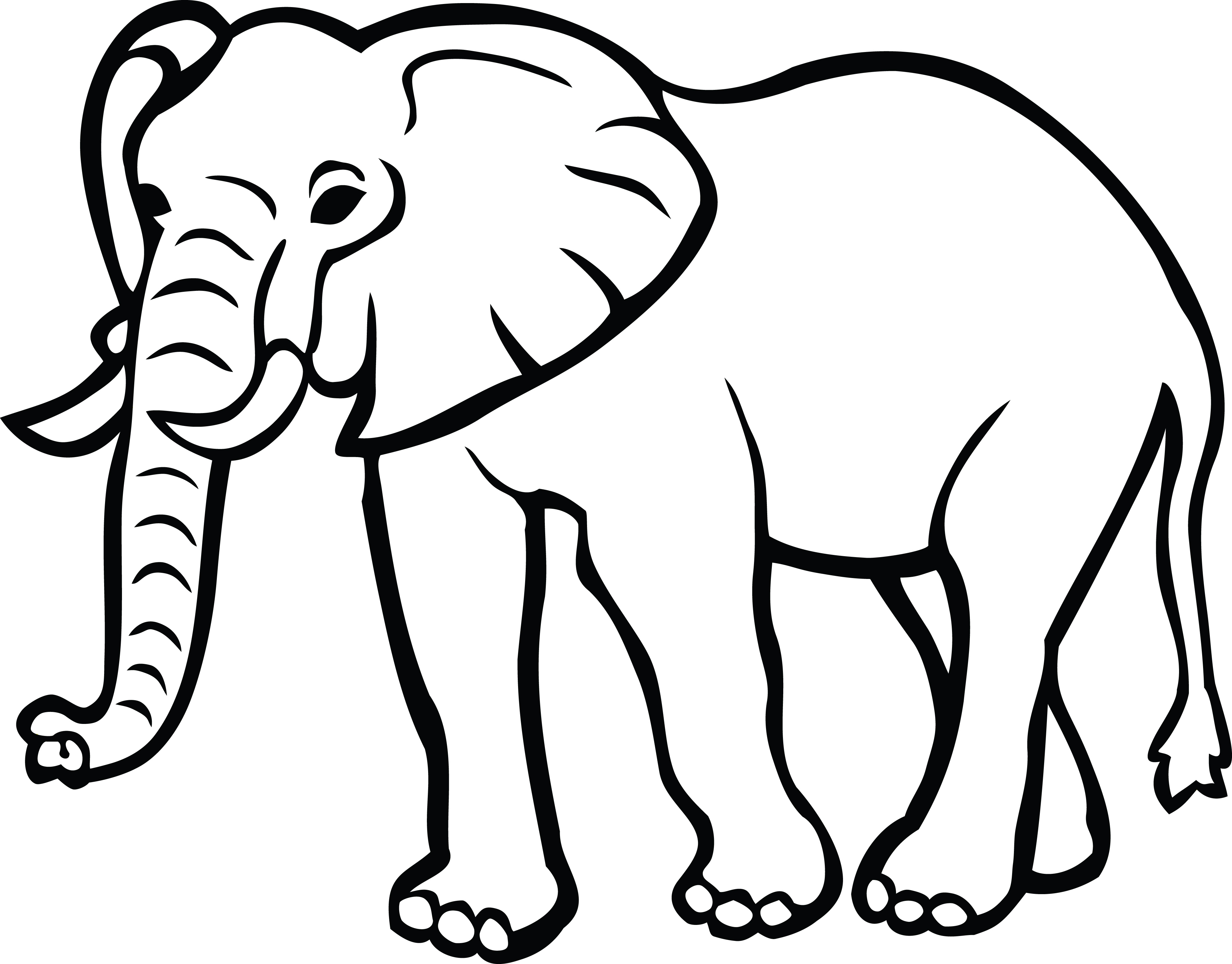 Free Clipart Of An elephant