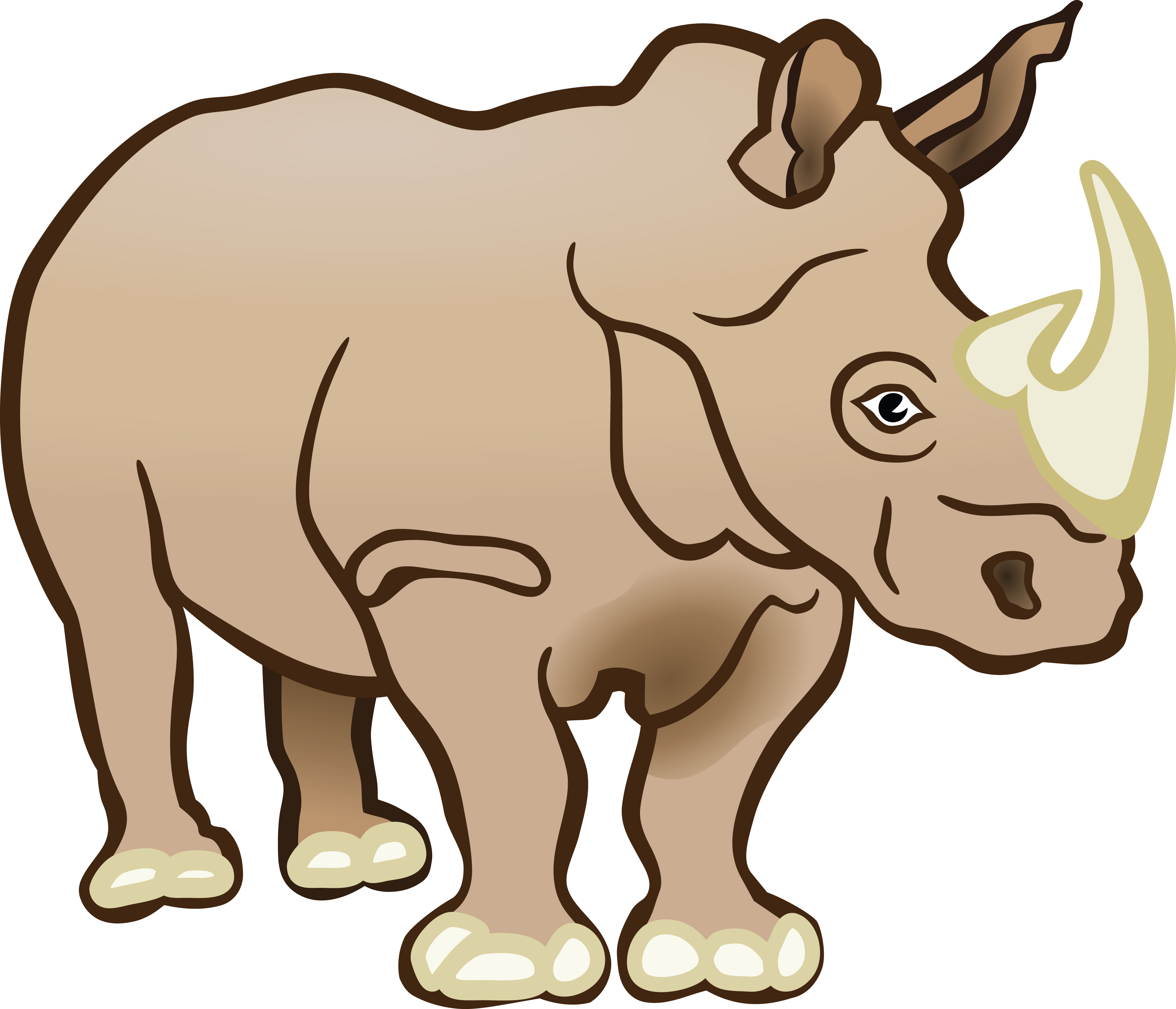 Носорог для дошкольников