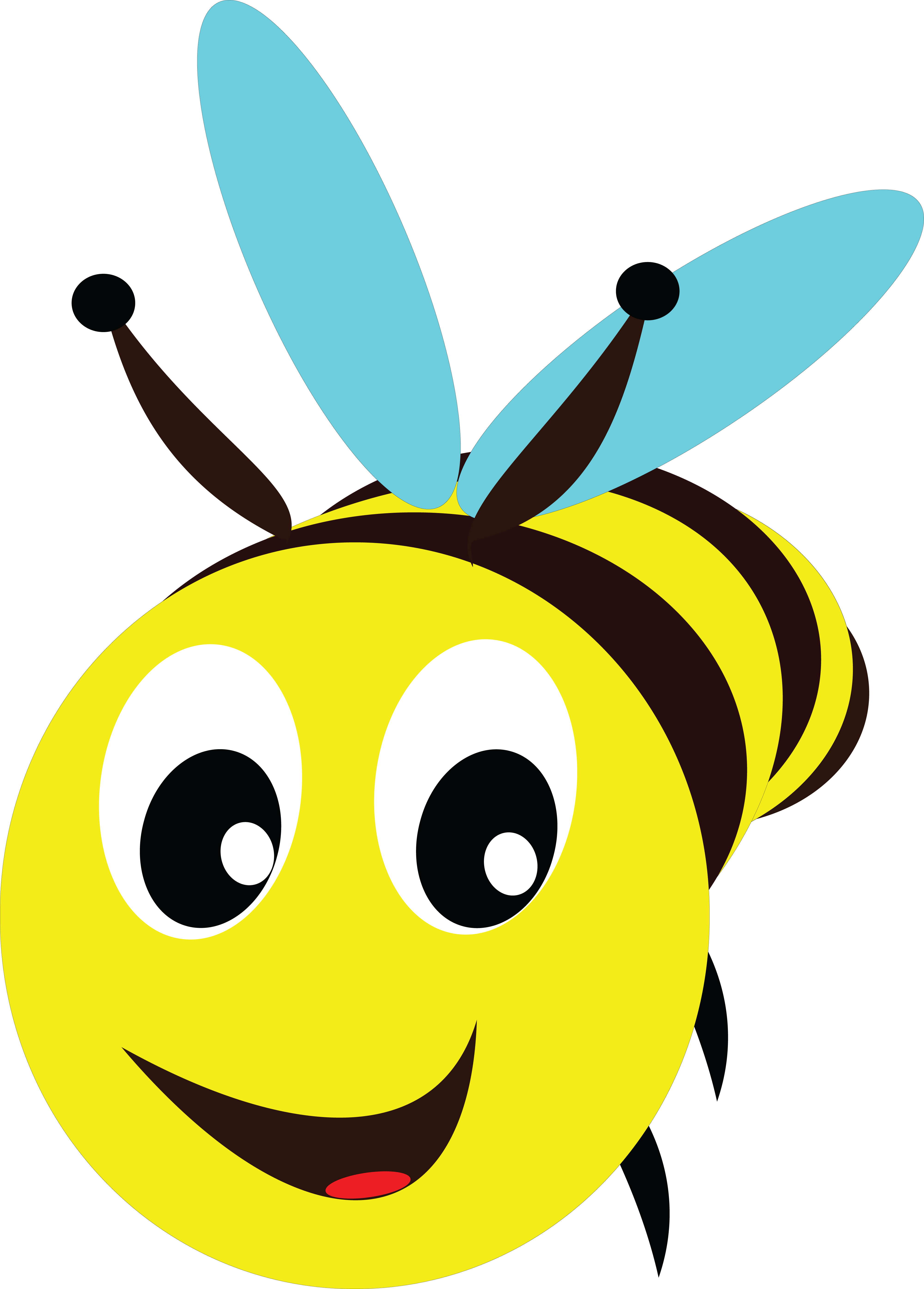 clip art cartoon bee