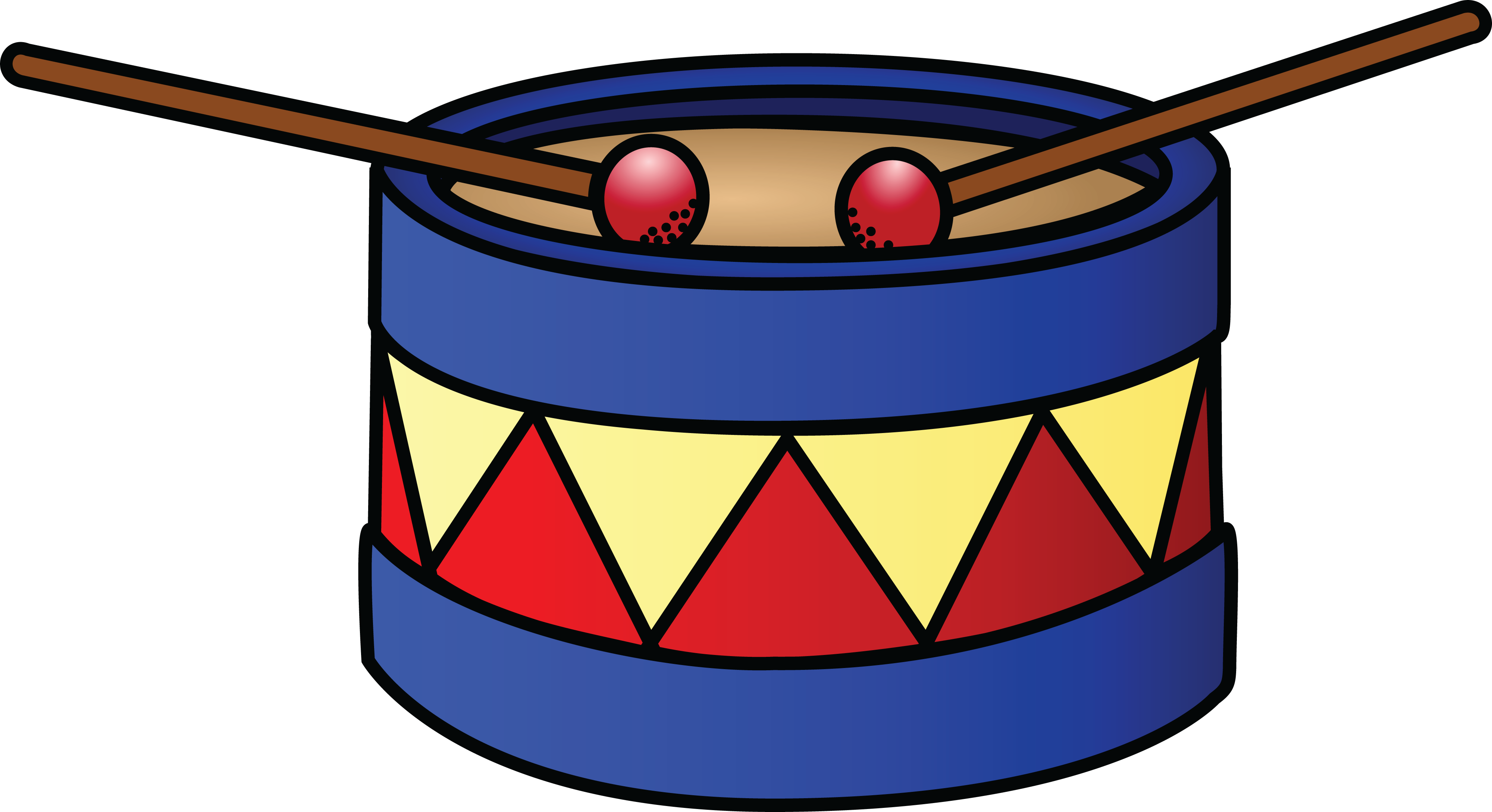 Free Clipart Of A drum